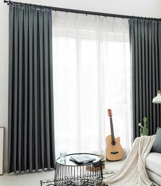 Cortinas Blackout con Velos Transparentes