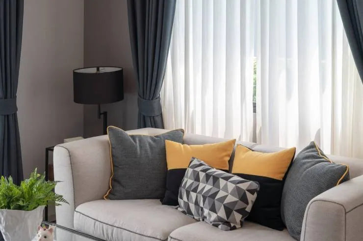 Cortinas Blackout con Velos Transparentes